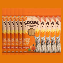Load image into Gallery viewer, SOOPA - CARROT & PUMPKIN DENTAL STICKS