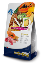 Load image into Gallery viewer, FARMINA TROPICAL SELECTION - NEUTERED - LAMB,SPELTS,OATS AND TROPICAL FRUITS