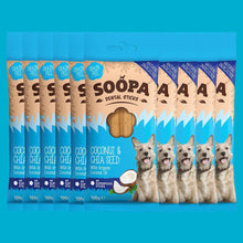 Load image into Gallery viewer, SOOPA - COCONUT & CHIA SEED DENTAL STICKS