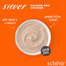 Load image into Gallery viewer, SCHESIR SILVER - SALMON AND CHICKEN IN MOUSSE