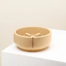 Load image into Gallery viewer, PINO - SLOW FEEDER BOWL - CAMEL BROWN - SOLID