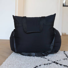 Load image into Gallery viewer, PIP AND PALMS - DOG CAR SEAT - BLACK