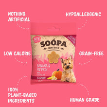 Load image into Gallery viewer, SOOPA - BANANA & PUMPKIN MINI TREATS