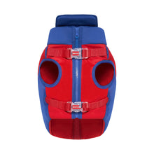 Load image into Gallery viewer, CANADA POOCH - HIGH TIDE DOG LIFE JACKET RED/BLUE