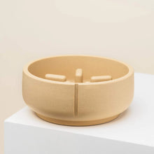 Load image into Gallery viewer, PINO - SLOW FEEDER BOWL - CAMEL BROWN - SOLID