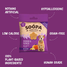 Load image into Gallery viewer, SOOPA - BANANA, PUMPKIN & FLAXSEED TREATS