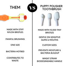 Load image into Gallery viewer, WAG & BRIGHT - PUPPY POLISHER ECO TOOTHBRUSH