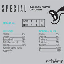 Load image into Gallery viewer, SCHESIR SPECIAL SKIN & COAT MOUSSE - SALMON WITH CHICKEN