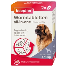 Load image into Gallery viewer, BEAPHAR - NO WORM TABLETS - ALL-IN-ONE - DIFFERENT SIZES