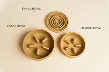 Load image into Gallery viewer, PINO - SLOW FEEDER BOWL - CAMEL BROWN - SOLID