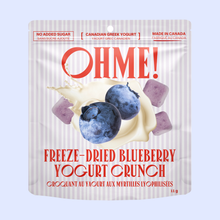 Load image into Gallery viewer, OHME! FOODS - FREEZE DRIED BLUEBERRY YOGURT CRUNCH