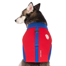 Load image into Gallery viewer, CANADA POOCH - HIGH TIDE DOG LIFE JACKET RED/BLUE