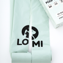 Load image into Gallery viewer, LOMI - POOP BAGS - 100% COMPOSTABLE
