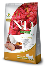 Load image into Gallery viewer, FARMINA QUINOA - ADULT DOG - SKIN & COAT - QUAIL, QUINOA & COCONUT - MINI