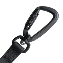 Load image into Gallery viewer, LAMBWOLF COLLECTIVE - NOMAD - ULTRA LIGHT LONG WATERPROOF LEASH - BLACK