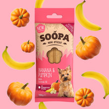 Load image into Gallery viewer, SOOPA - BANANA & PUMPKIN MINI STICKS