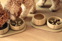Load image into Gallery viewer, PINO - SLOW FEEDER BOWL - CAMEL BROWN - SOLID