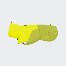 Load image into Gallery viewer, CLOUD7 - DACHSHUND RAINCOAT AKTIV - NEON GREEN/LIGHT OLIVE