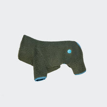 Load image into Gallery viewer, CLOUD7 - FRENCH BULLDOG SWEATER CORNWALL TEDDY OLIVE