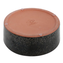 Load image into Gallery viewer, JASPER DOG/CAT FOOD AND DRINK BOWL - BLACK DOTS