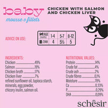 Load image into Gallery viewer, SCHESIR BABY - MOUSSE & FILLETS