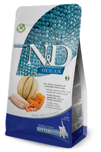 Load image into Gallery viewer, FARMINA OCEAN - KITTEN - COD, SHRIMP, PUMPKIN AND CANTALOUPE MELON