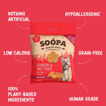 Load image into Gallery viewer, SOOPA - CRANBERRY & SWEET POTATO TREATS