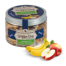 Load image into Gallery viewer, DOGGYEBAG - DACHSHUND - APPLE AND BANANA