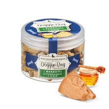 Load image into Gallery viewer, DOGGYEBAG - DACHSHUND - WITH CHEESE AND HONEY