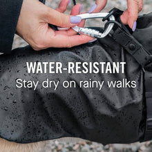 Load image into Gallery viewer, CANADA POOCH - HARNESS RAINCOAT BLACK