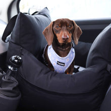Load image into Gallery viewer, PIP AND PALMS - DOG CAR SEAT - BLACK