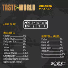 Load image into Gallery viewer, SCHESIR TASTE THE WORLD WET ADULT DOG - DIFFERENT TASTES 150g