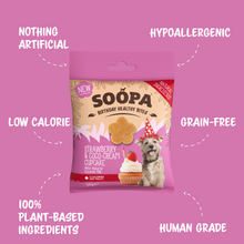 Load image into Gallery viewer, SOOPA - STRAWBERRY & COCO-CREAM CUPCAKE TREATS