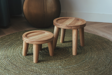 Load image into Gallery viewer, AVA BOWLS - WOODEN STAND FOR 1 BOWL SIZE MEDIUM - LEGS 6 CM