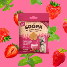 Load image into Gallery viewer, SOOPA - STRAWBERRY DOG-QUERI TREATS
