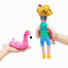 Load image into Gallery viewer, THE FURRYFOLKS - FLAMINGO HOOMAN NOSEWORK TOY