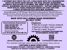 Load image into Gallery viewer, FUR MONSTER GOODIES - BISON BARK - AIR DRIED JERKEY