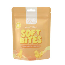 Load image into Gallery viewer, GIZZLS - SOFT BITES - ORGANIC PEANUT BUTTER & BANANA