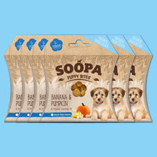 Load image into Gallery viewer, SOOPA - BANANA & PUMPKIN PUPPY TREATS