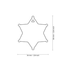 Load image into Gallery viewer, MY FAMILY - BRONX - SHERIFF'S STAR