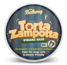 Load image into Gallery viewer, PET BAKERY - ZAMPOTTA CAKE - SPIRULINA ALGAE