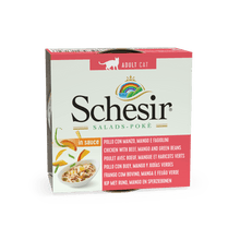 Load image into Gallery viewer, SCHESIR SALADS POKE' IN SAUCE - ADULT CAT - DIFFERENT TASTES