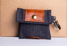 Load image into Gallery viewer, THE DENIM DOG - WARP POOP BAG HOLDER