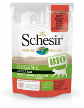 Load image into Gallery viewer, SCHESIR BIO ORGANIC WET ADULT CAT - PORK 85g