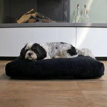 Load image into Gallery viewer, D&D POLLY DOG CUSHION - BLACK