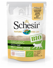 Load image into Gallery viewer, SCHESIR BIO ORGANIC WET ADULT CAT - PORK 85g