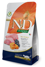 Load image into Gallery viewer, FARMINA PUMPKIN - LAMB & BLUEBERRIES - NEUTERED