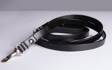 Load image into Gallery viewer, THE DENIM DOG - BARTACK LONG LEASH BLACK