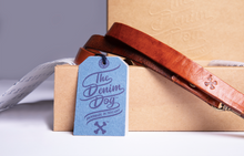 Load image into Gallery viewer, THE DENIM DOG - BARTACK LONG LEASH COGNAC