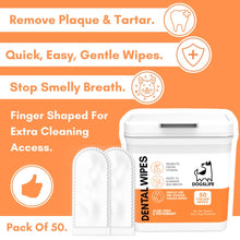 Load image into Gallery viewer, DOGSLIFE - DENTAL WIPES
